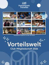 Lade das Bild in den Galerie-Viewer, Freizeitpark Traveller Discovery Club Mitgliedschaft 2026