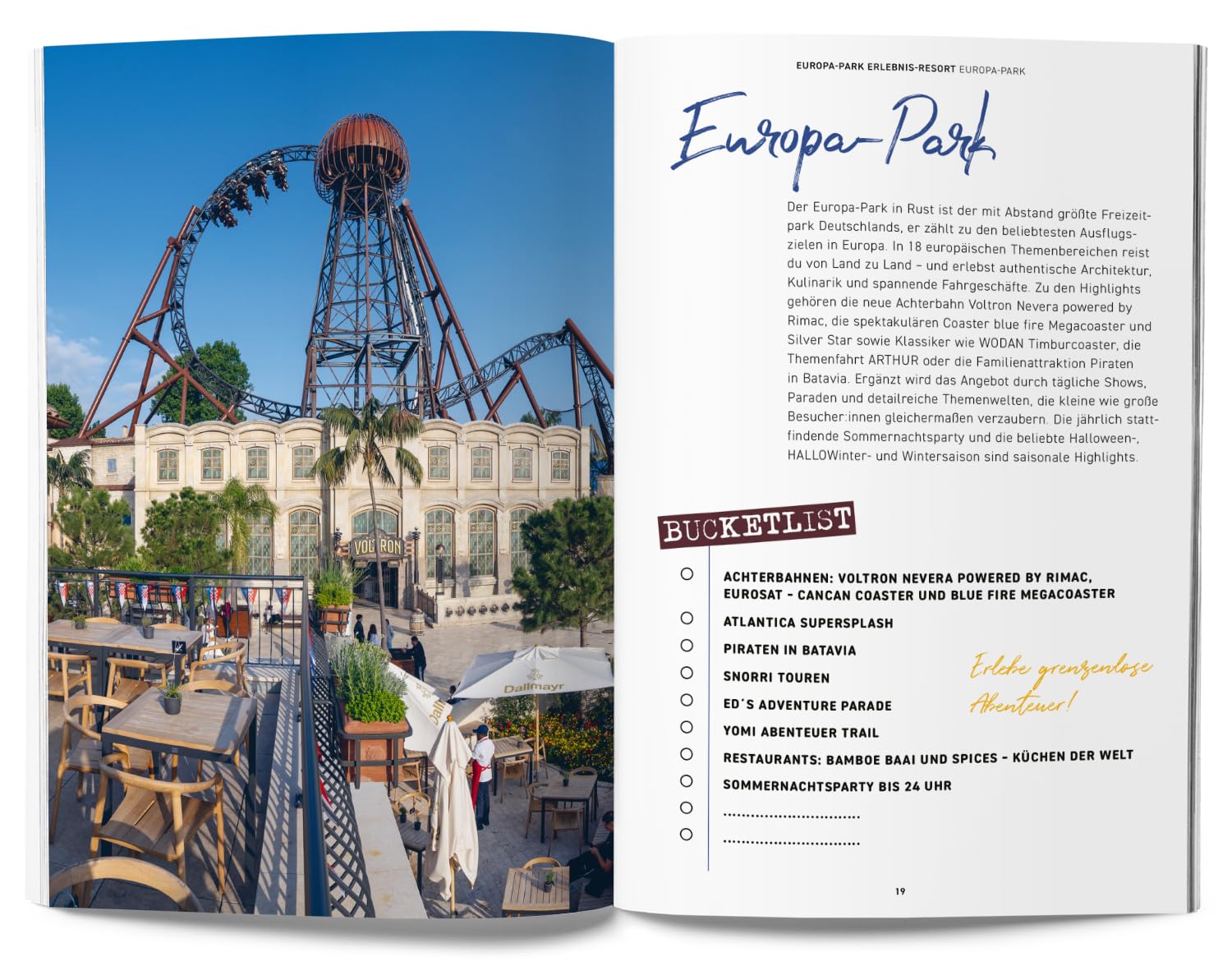 Europa-Park Guide 2026 - Freizeitpark Reiseführer