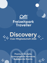 Lade das Bild in den Galerie-Viewer, Freizeitpark Traveller Discovery Club Mitgliedschaft 2026
