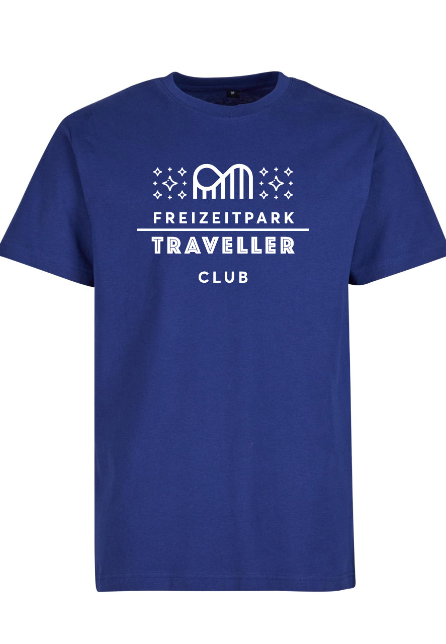Freizeitpark Traveller Club T-Shirt | Club Blau