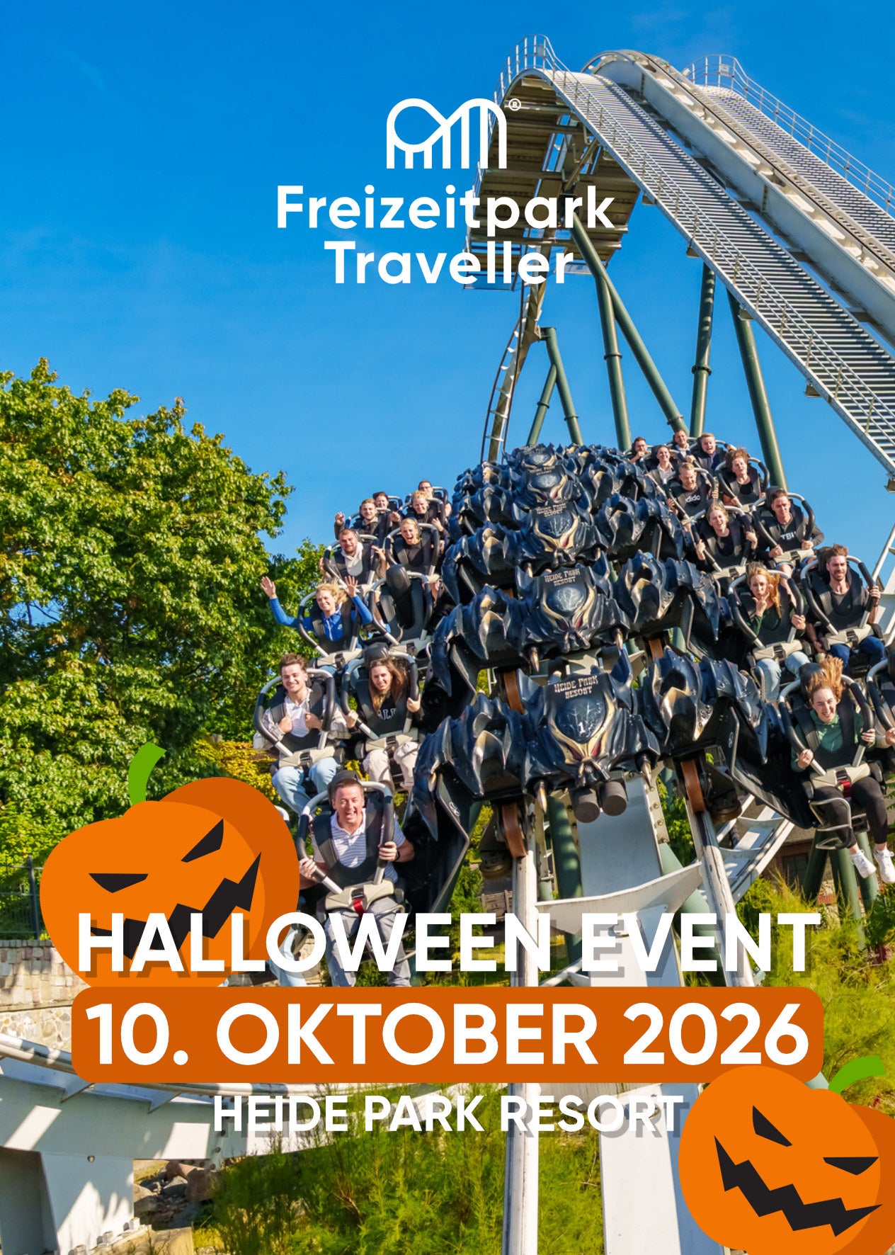 Freizeitpark Traveller Halloween-Event im Heide-Park Resort | 10.10.2026