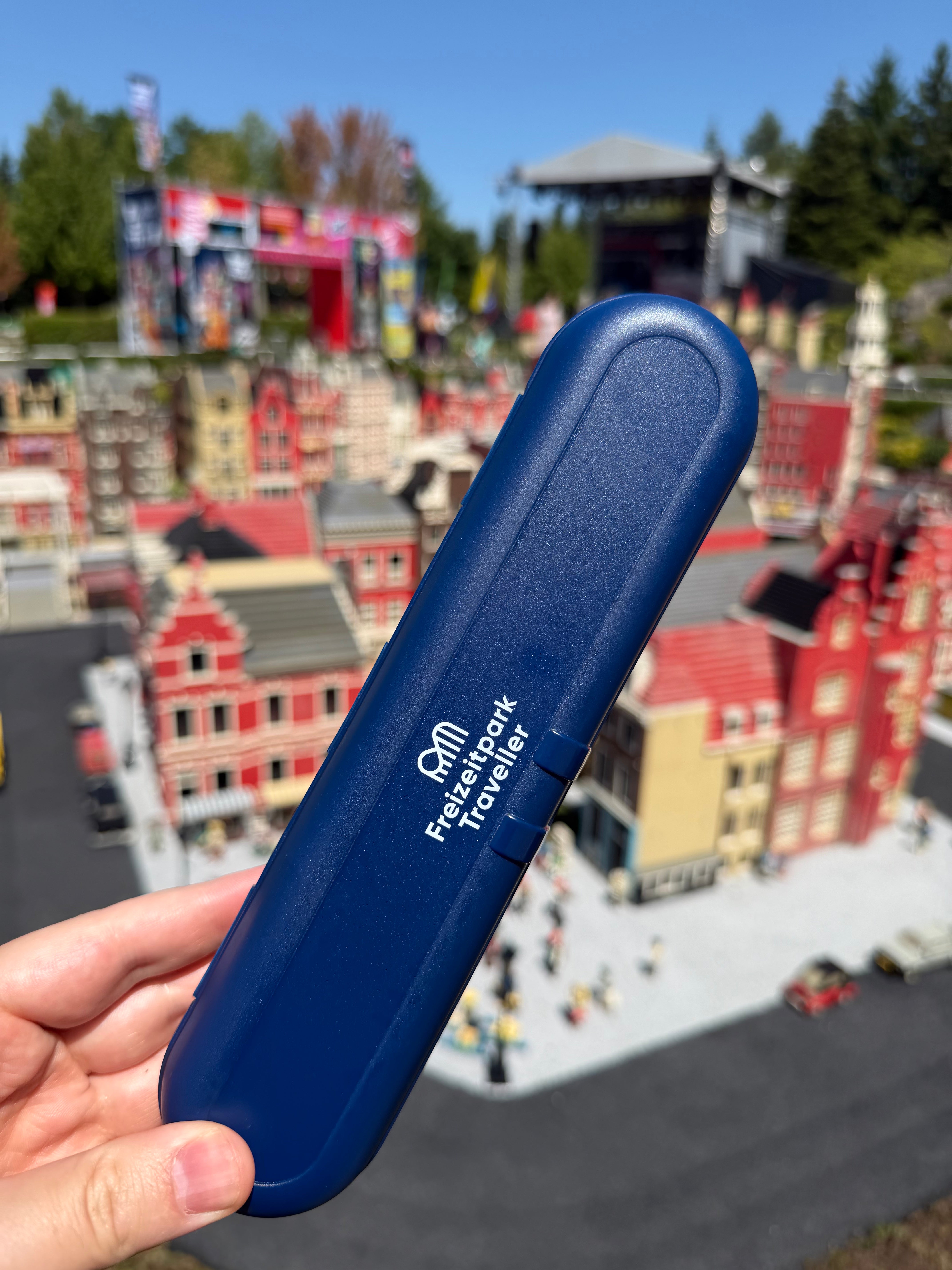 NEU! Freizeitpark Traveller Besteckset Dark-Blue
