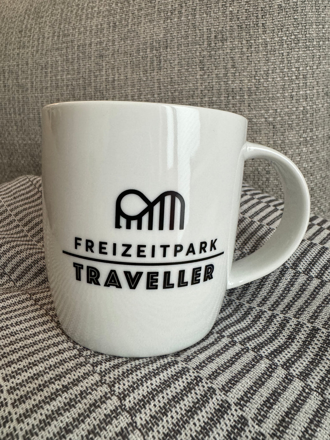 NEU! Freizeitpark Traveller Tasse Pure White 2024