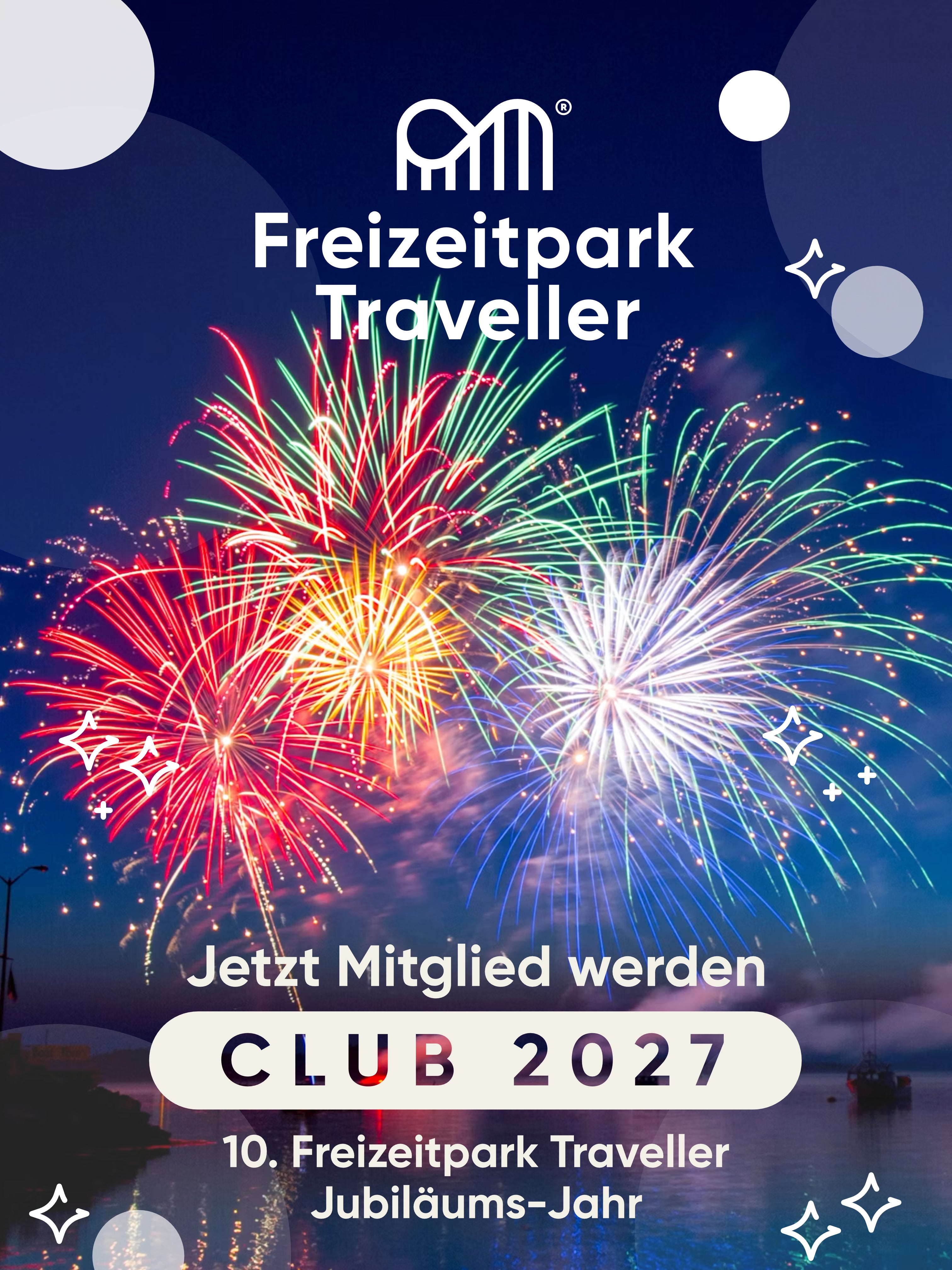 Freizeitpark Traveller Club-Mitgliedschaft 2027