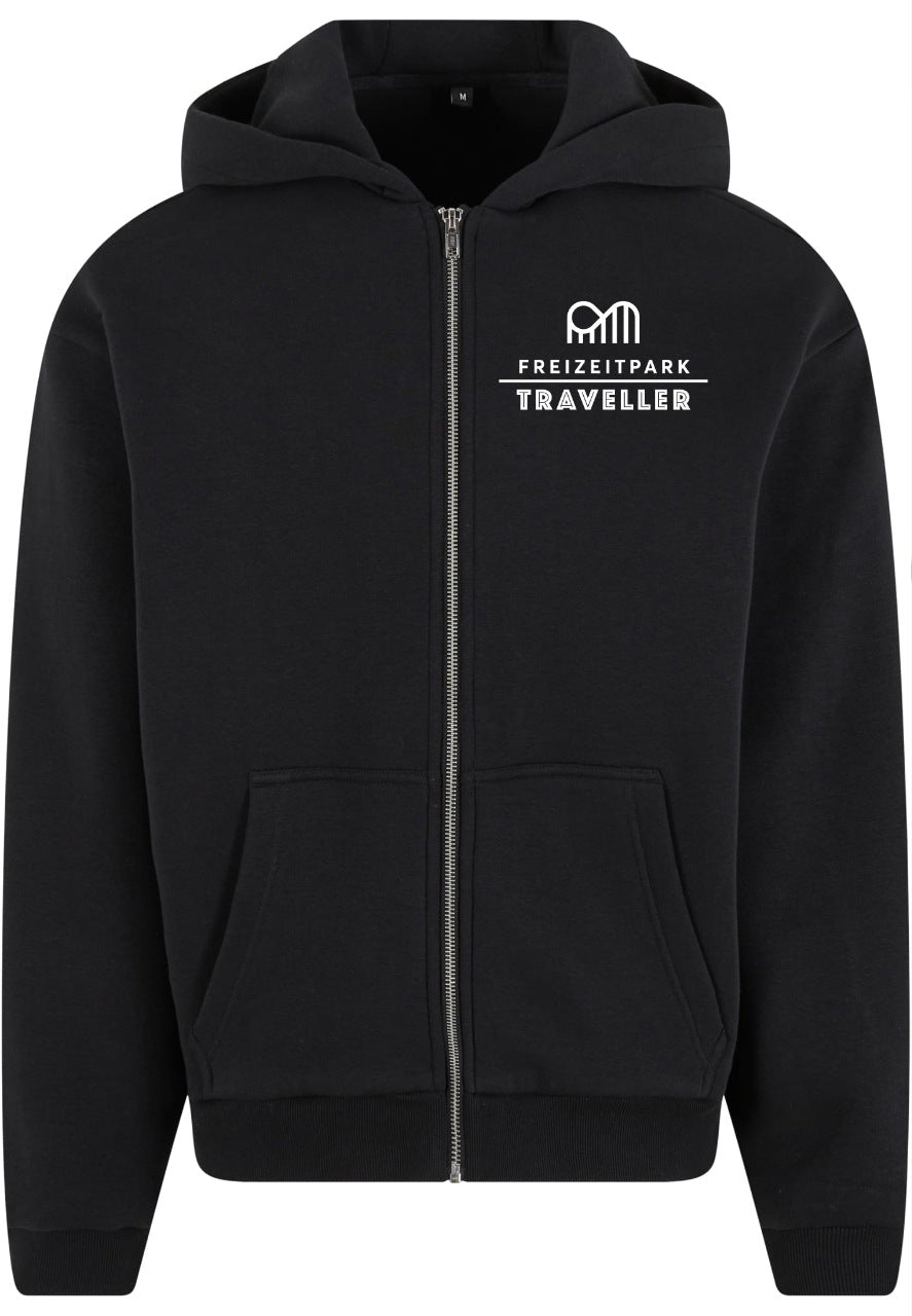 NEU! Freizeitpark Traveller Zip-Hoody 2025 - Edition Infinity Black