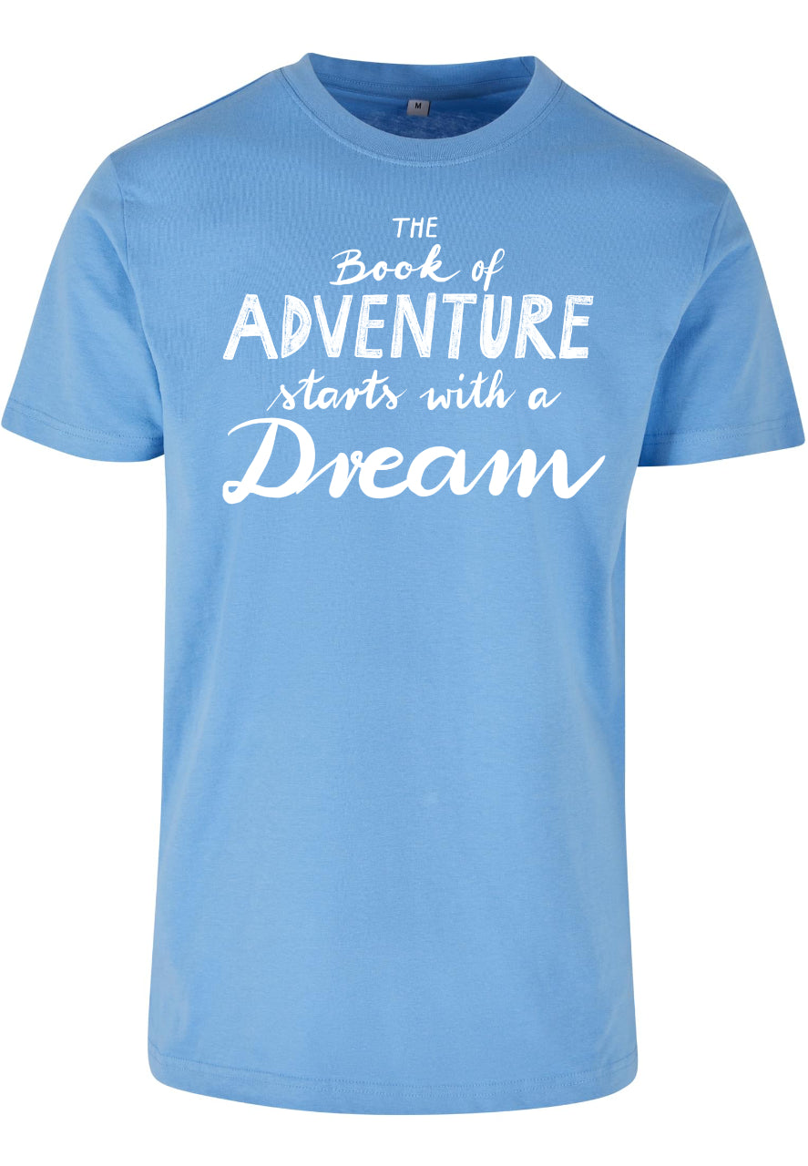 Freizeitpark Traveller T-Shirt | Book of Adventure | BLAU
