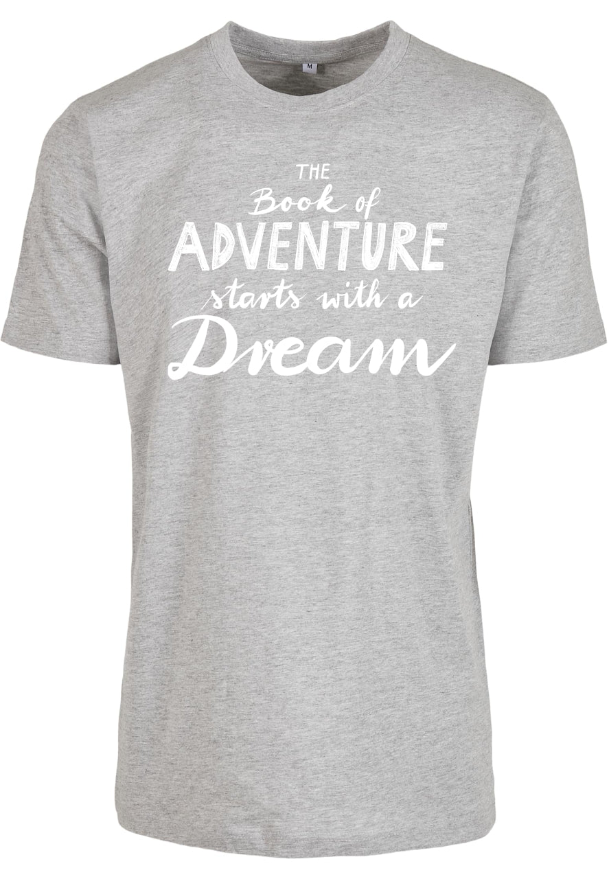 Freizeitpark Traveller T-Shirt | Book of Adventure | GRAU