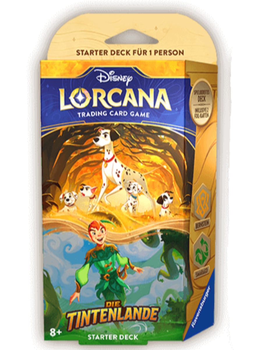 Disney Lorcana TCG: Die Tintenlande - Starter Deck Bernstein und Smaragd