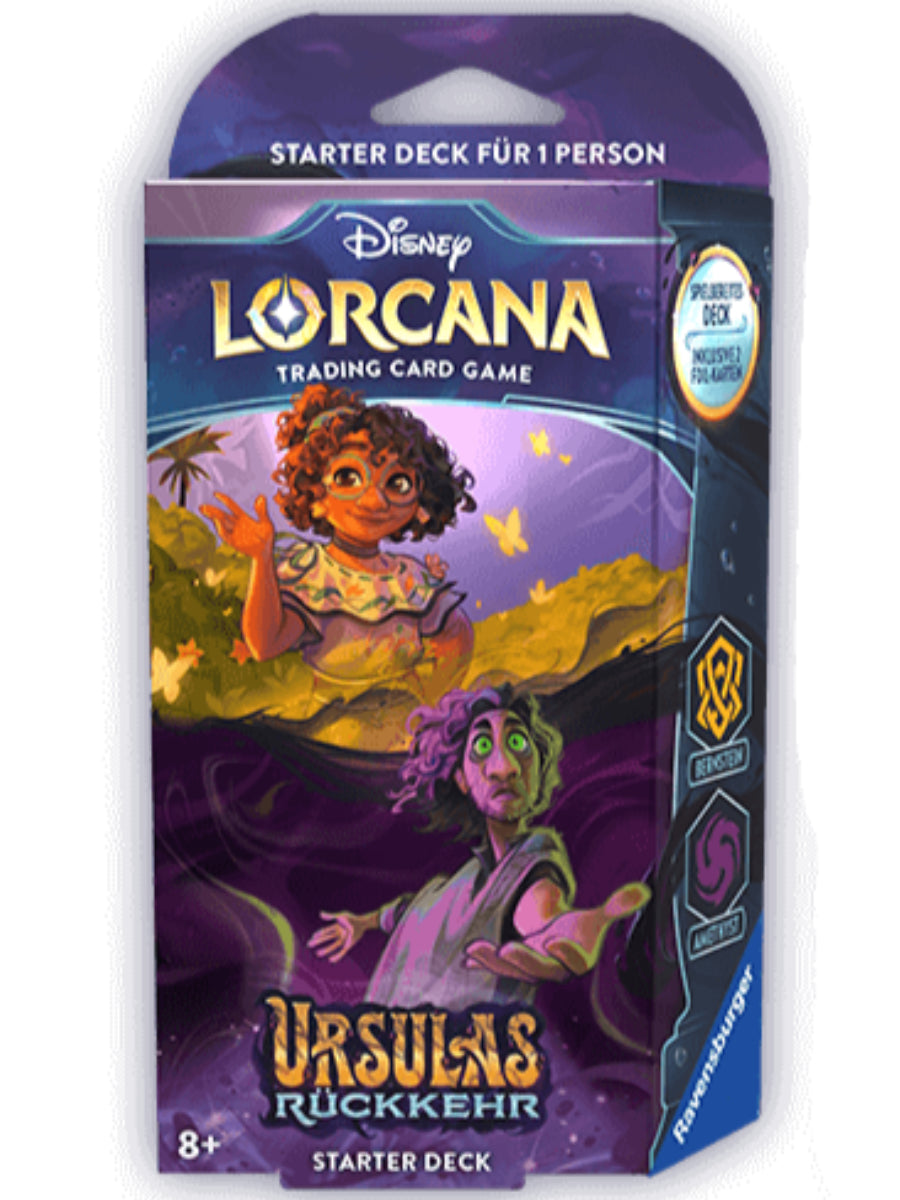Disney Lorcana TCG: Ursulas Rückkehr - Starter Deck Bernstein und Amethyst