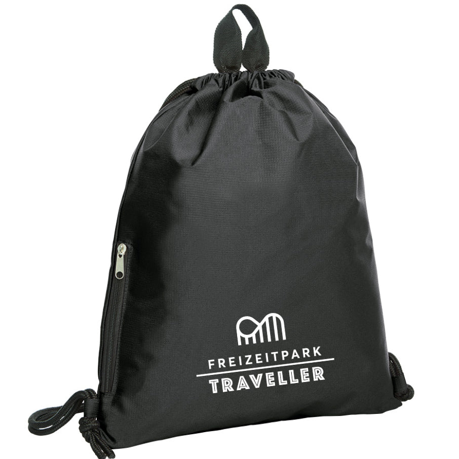 Freizeitpark Traveller Zugbeutel Black